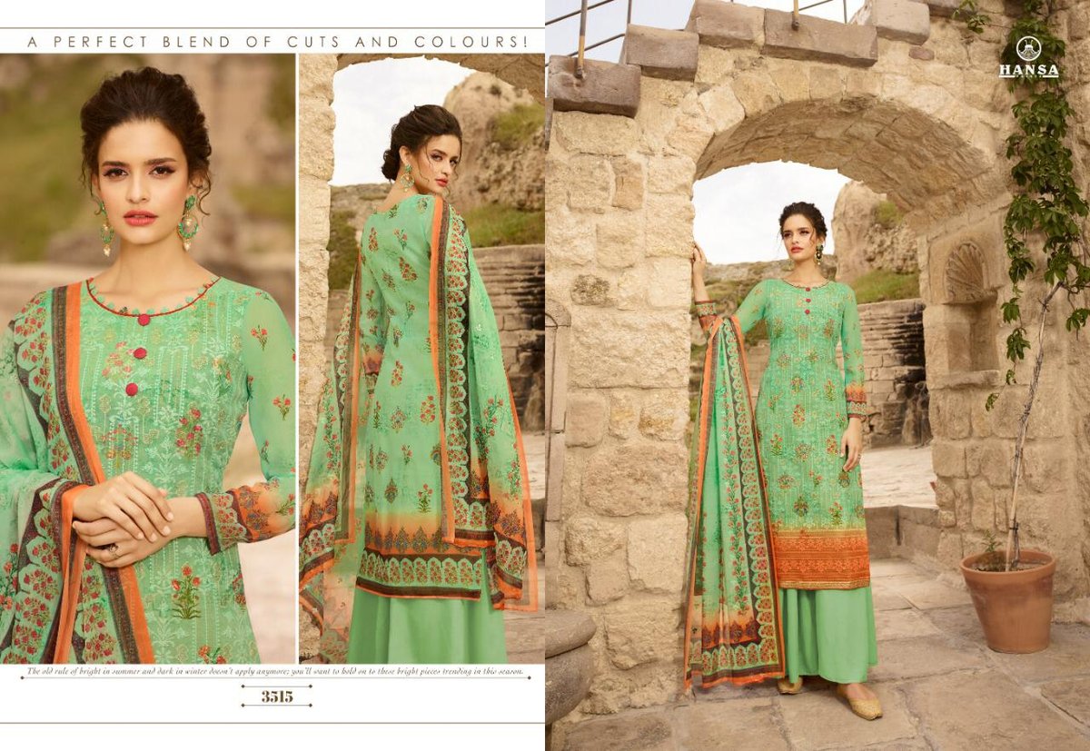 Hansa Prints Husna Ara Exclusive 3511-3518 Series 5
