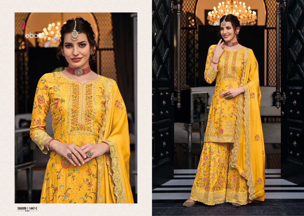 Eba Lifestyle Shagun Colour Edition Vol-5 1447 Colors 3