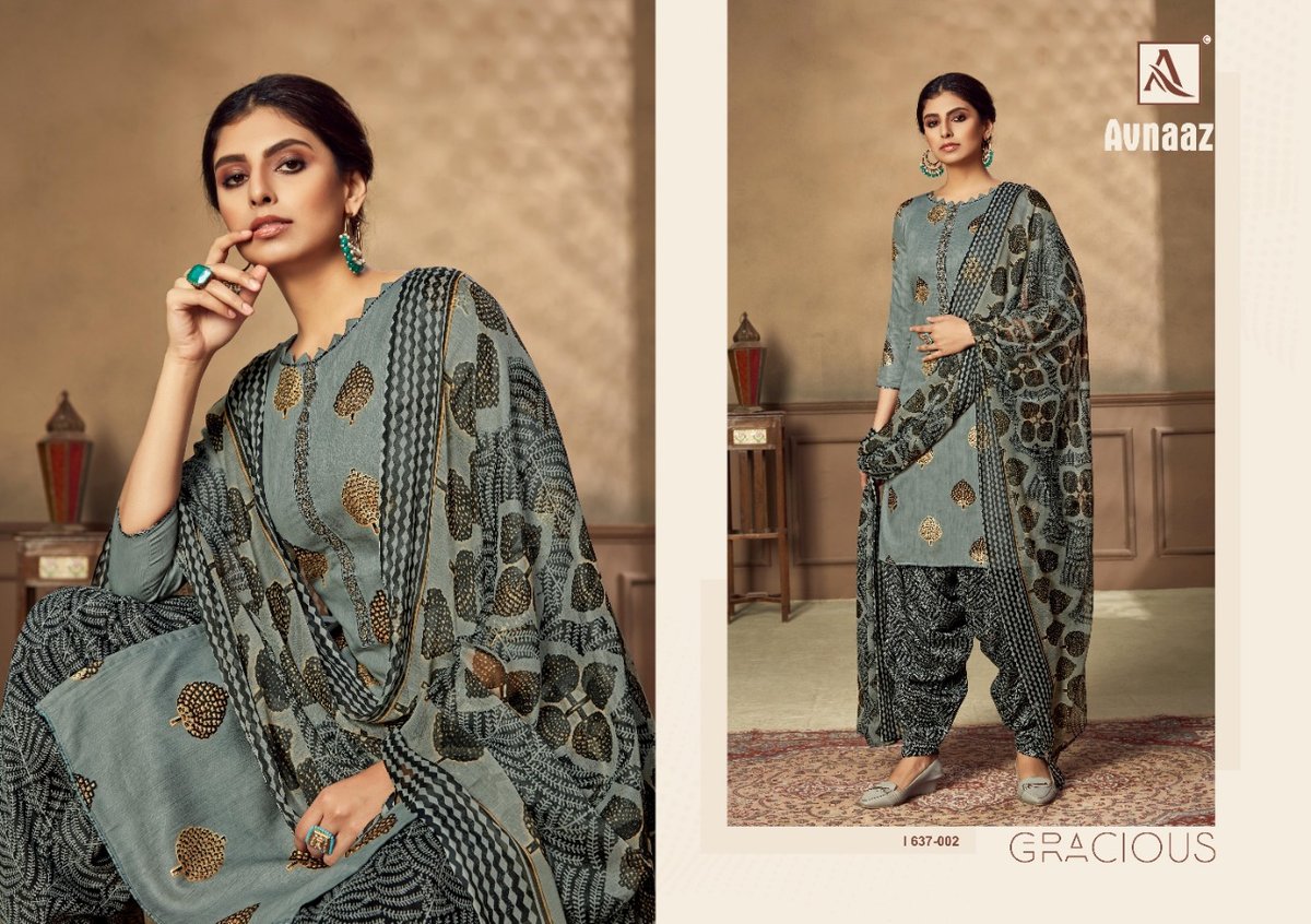 Alok Suits Avnaaz 637-001 to 637-008 Series 2