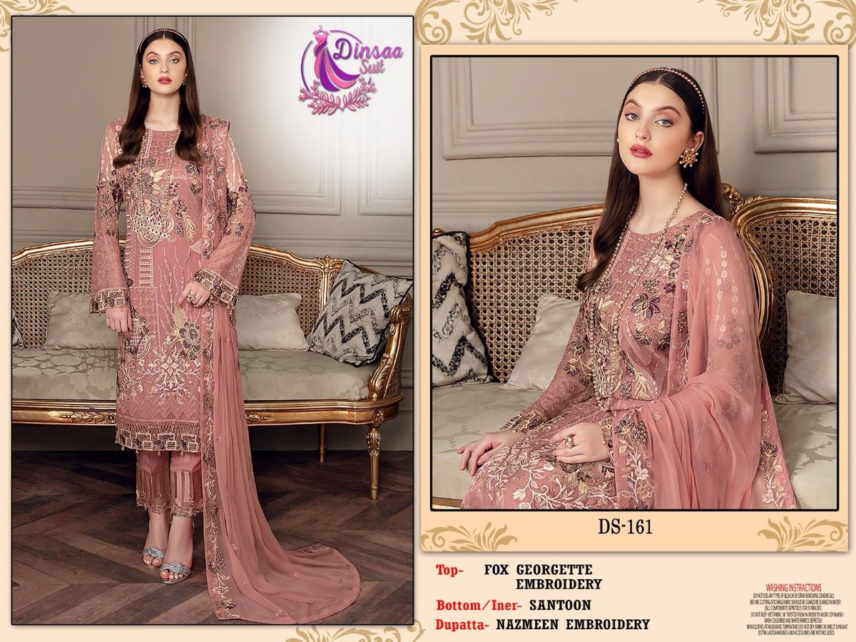 Dinsaa Suit Rangoon DS-159 To DS-161 Series 3