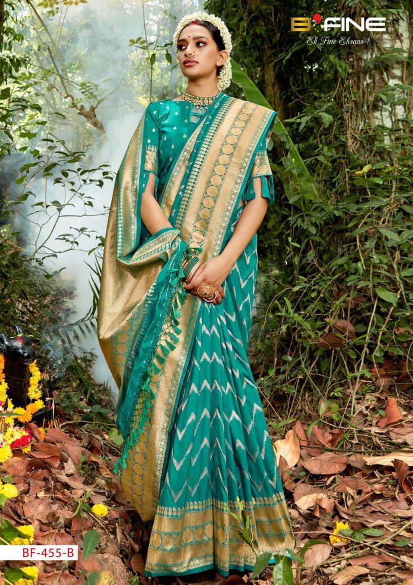 B'Fine Saree Roohani 455 Colors 2