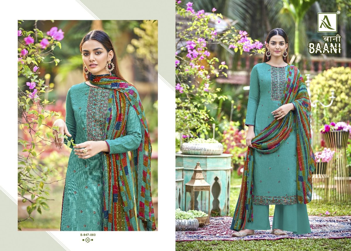 Alok Suit Baani 947-001 to 947-010 Series 3