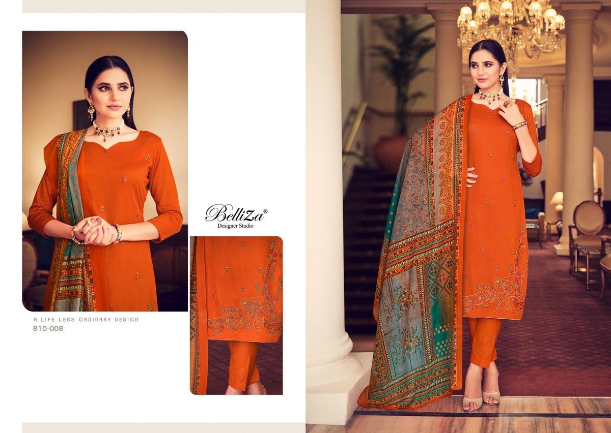 Belliza Designer Ibadat 810-001 to 810-008 Series 8