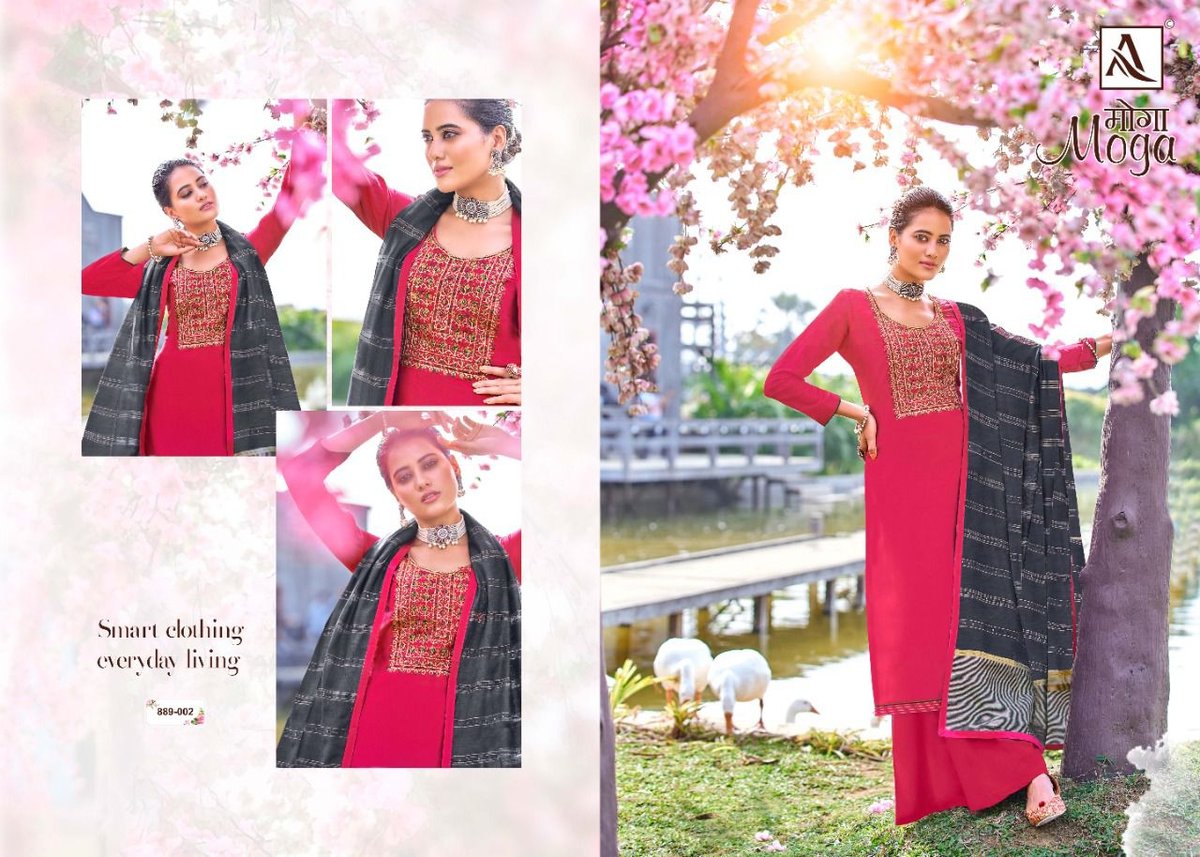 Alok Suit Moga 889-001 to 889-008 Series 2