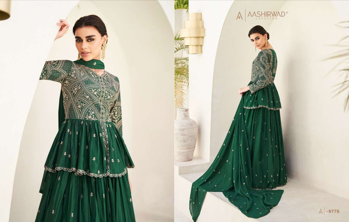 Aashirwad Creation Naaz 9778-9780 Series 2