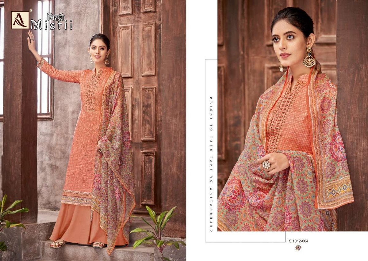 Alok Suit Mistii 1012-001 to 1012-006 Series 4