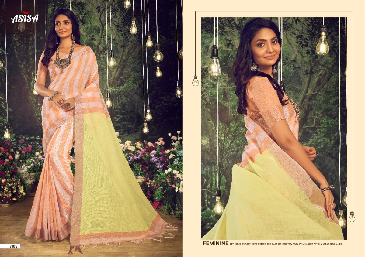 Asisa Saree Kanika 7101-7106 Series 5
