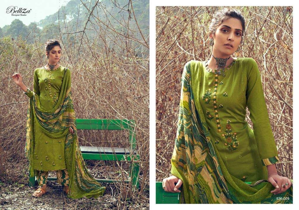 Belliza Designer Nazar-E-Patiyala 536-001-536-010 Series. 9