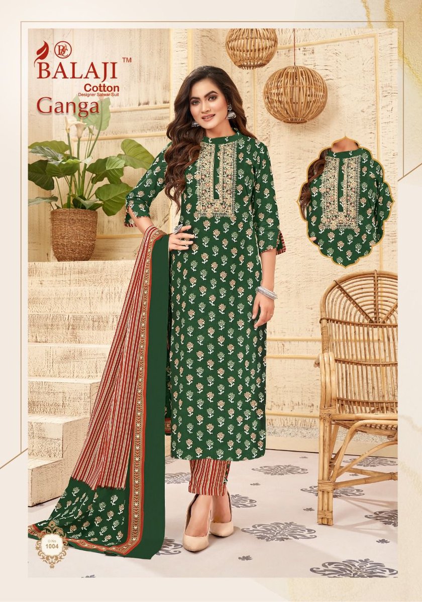 Balaji Cotton Ganga 1001-1012 Series 4