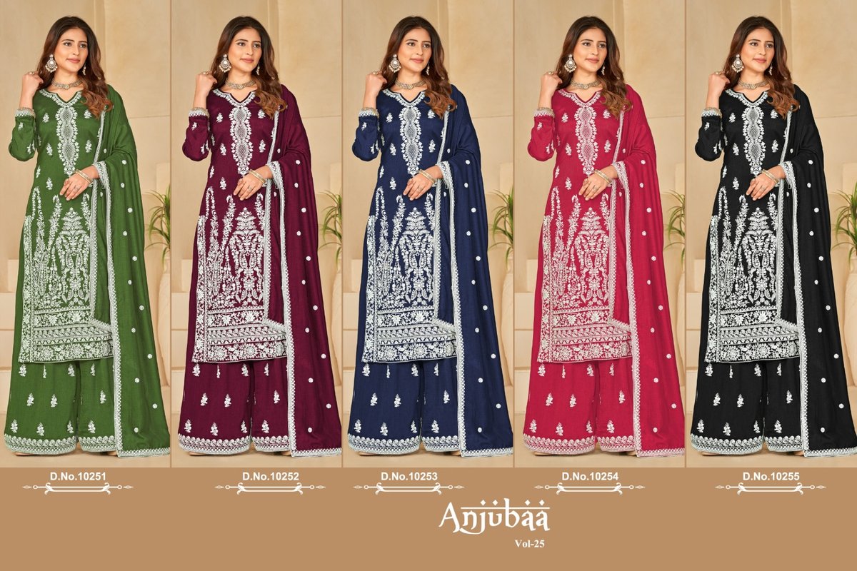 ANJUBAA VOL-25 10251 TO 10255 6