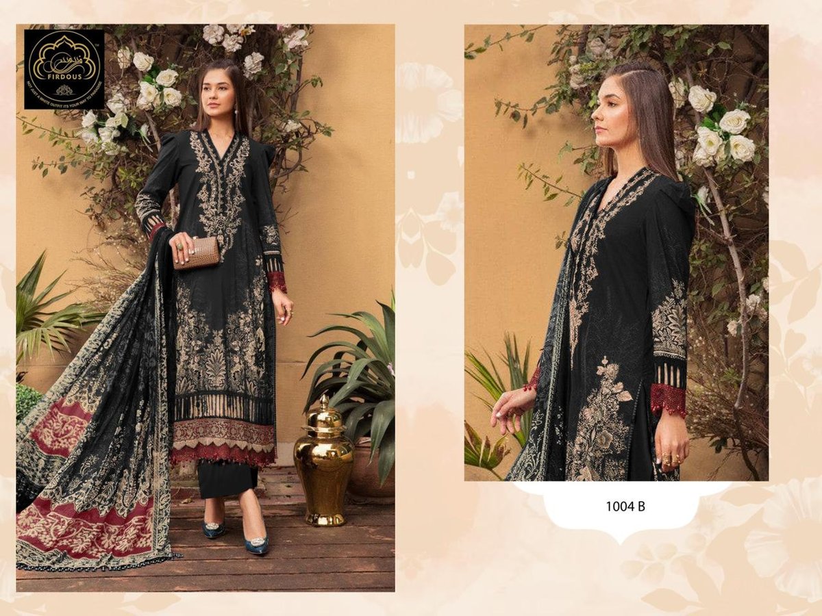 FIRDOUS M PRINTS VOL-01 1004-A TO 1004-D 3