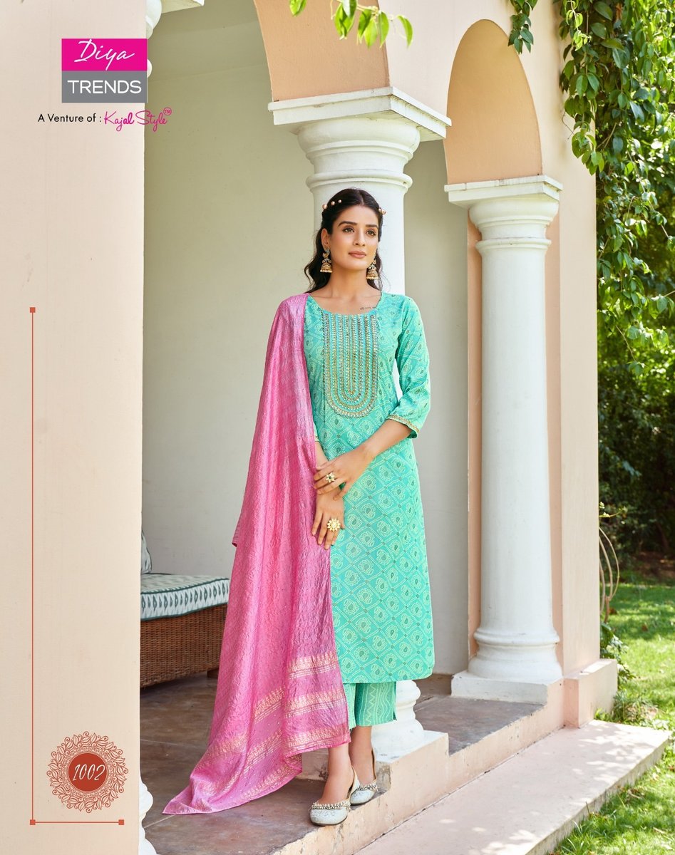 Diya Trends Rangpriya Vol-1 1001-1010 Series 2