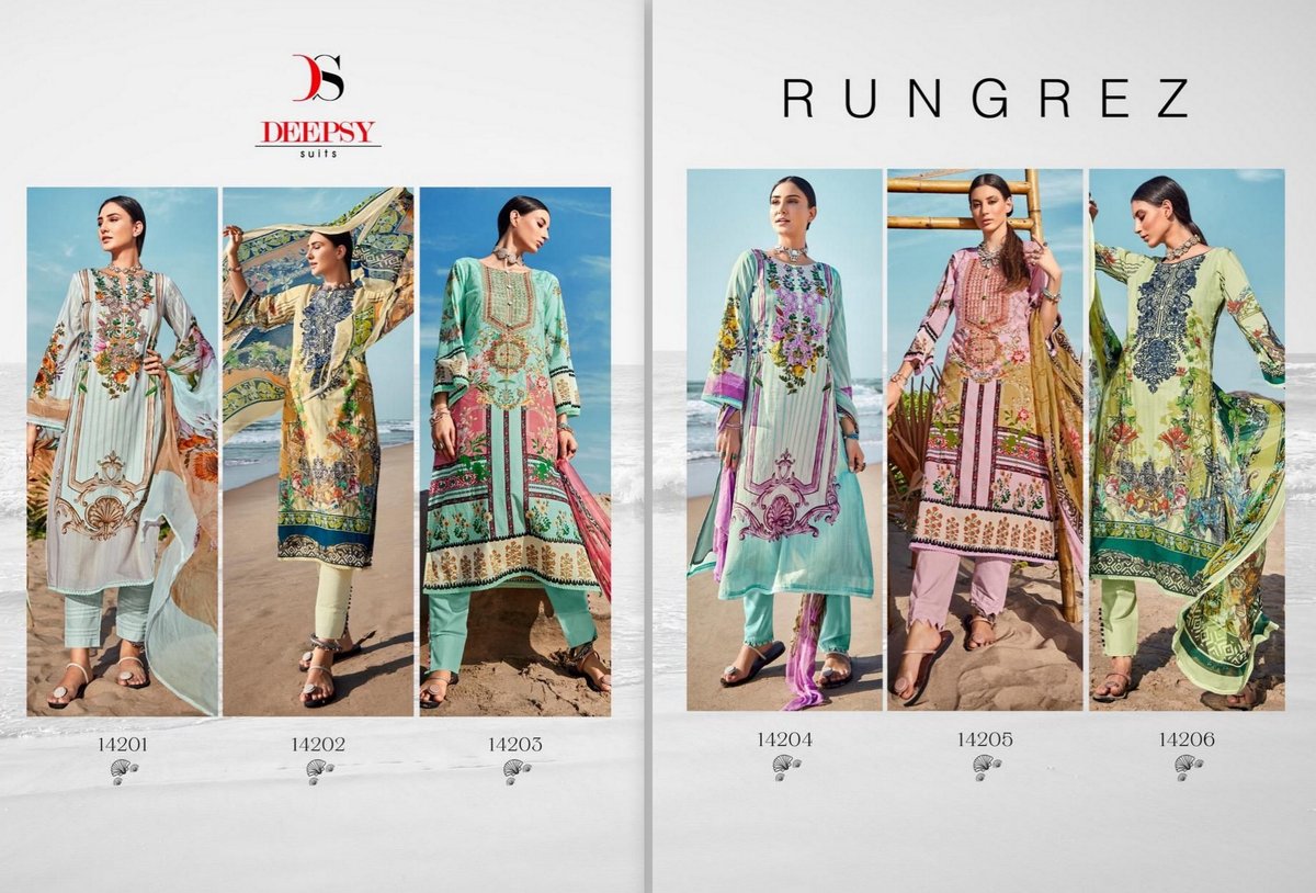 Deepsy Suit Rangrez 14201-14206 Series 7