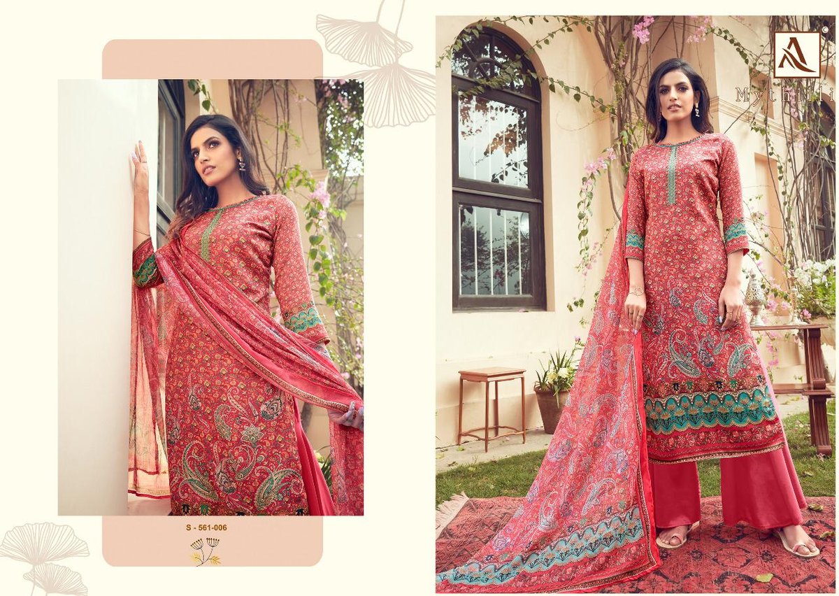 Alok Suits Mythilli 561-001 to 561-010 Series 6