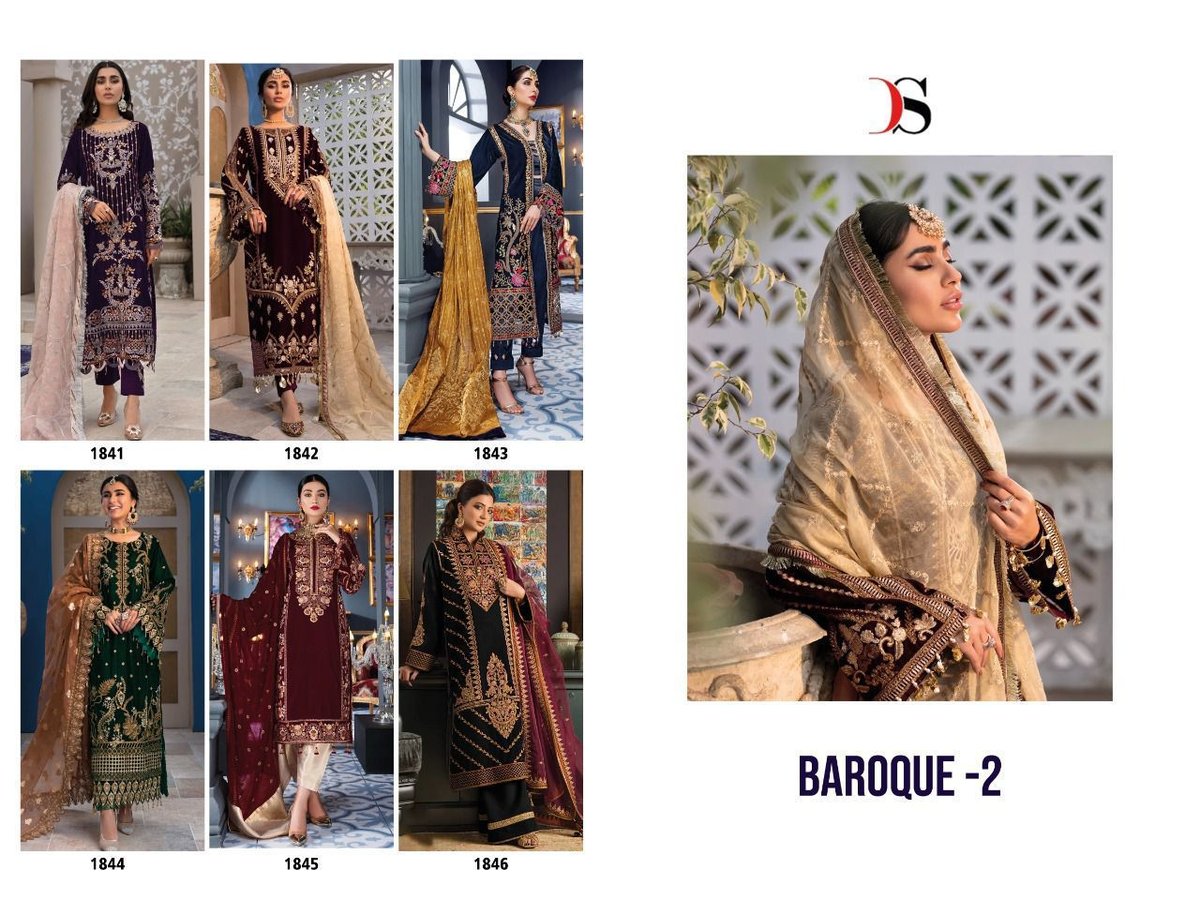 Deepsy Suits Baroque Velvet Collection Vol-2 1841-1846 Series 7