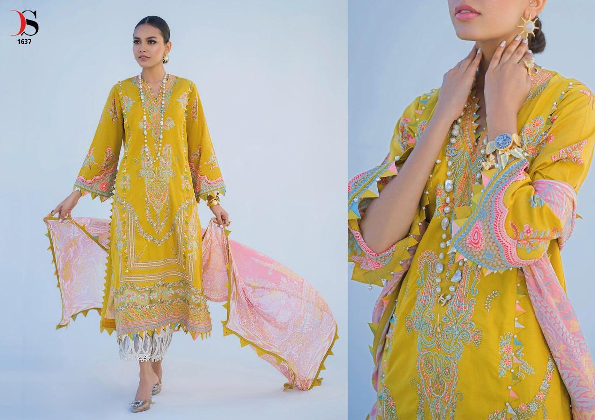 Deepsy Suits Sana Safinaz Muzlin Remix 1631-1639 Series 4