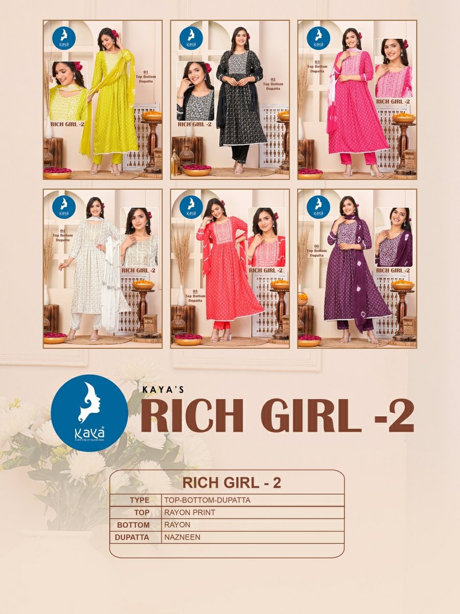 KAYA KURTI RICH GIRL-2 01 TO 06 7