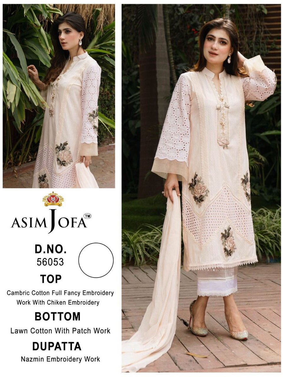 Asim Jofa Super Hit 56053 Dress Material 1