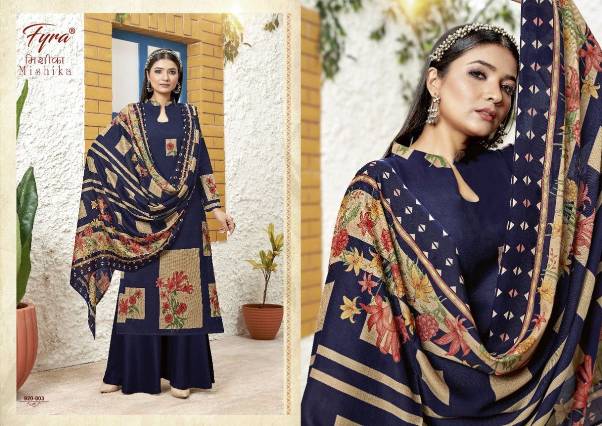 Alok Suit Fyra Mishika 920-001 to 920-010 Series 3