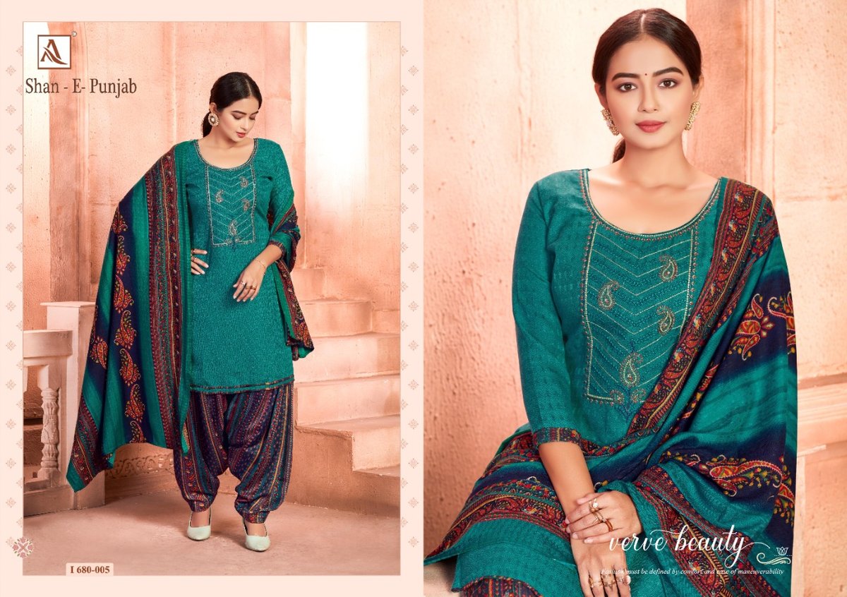 Alok Suits Shan E Punjab 680-001-680-010 Series 5