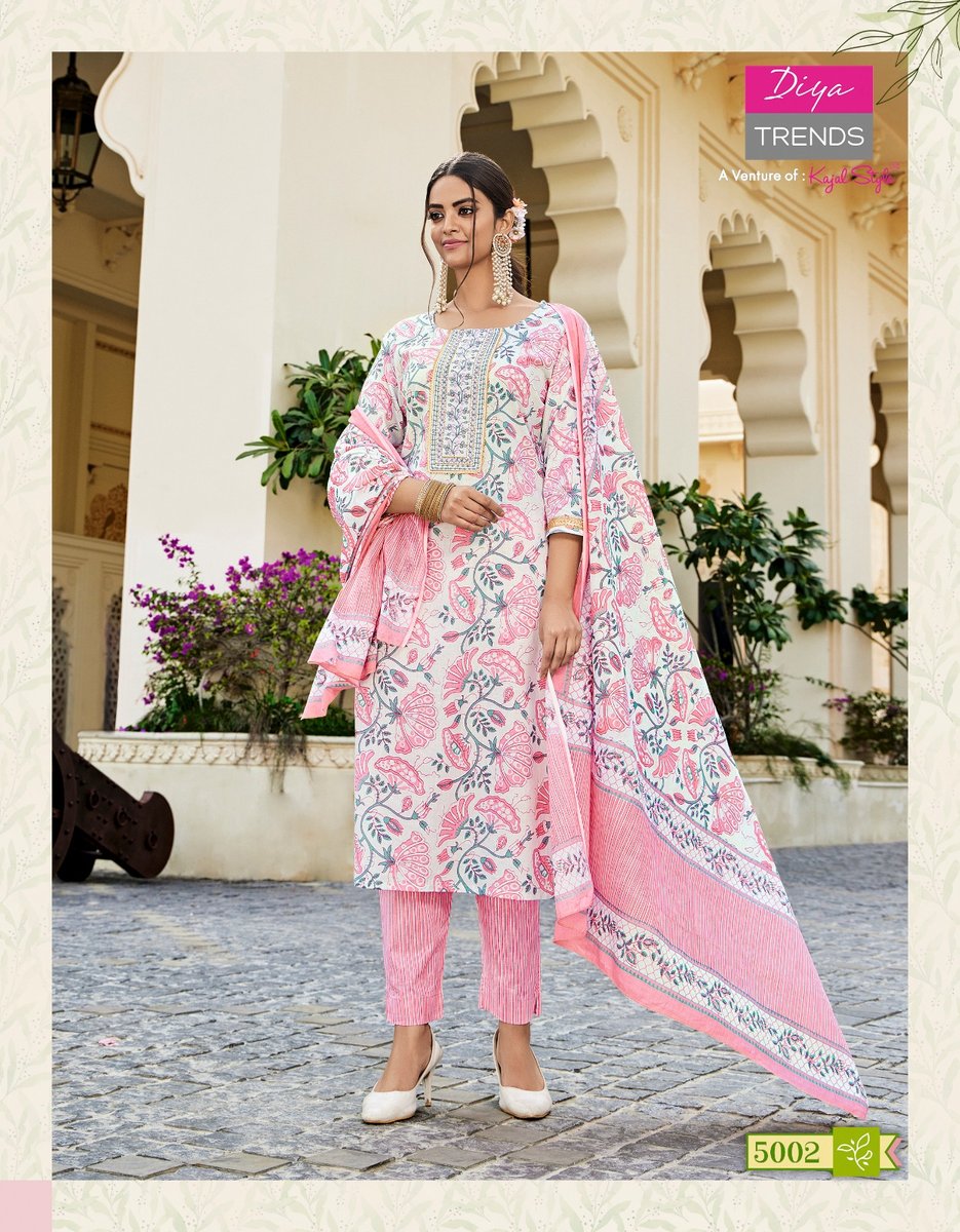 Diya Trends Odhani Vol-5 5001-5010 Series 2