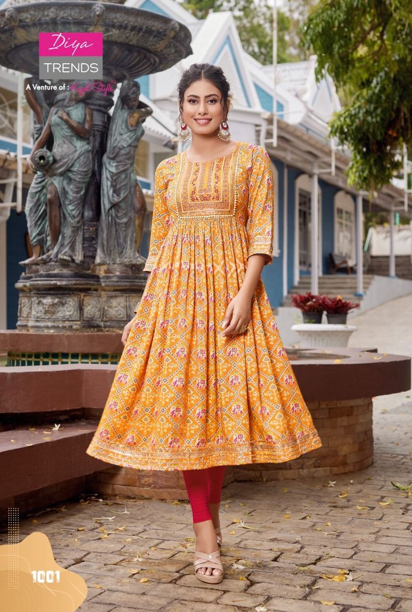Diya Trends Colour Flair Vol-1 1001-1009 Series 1