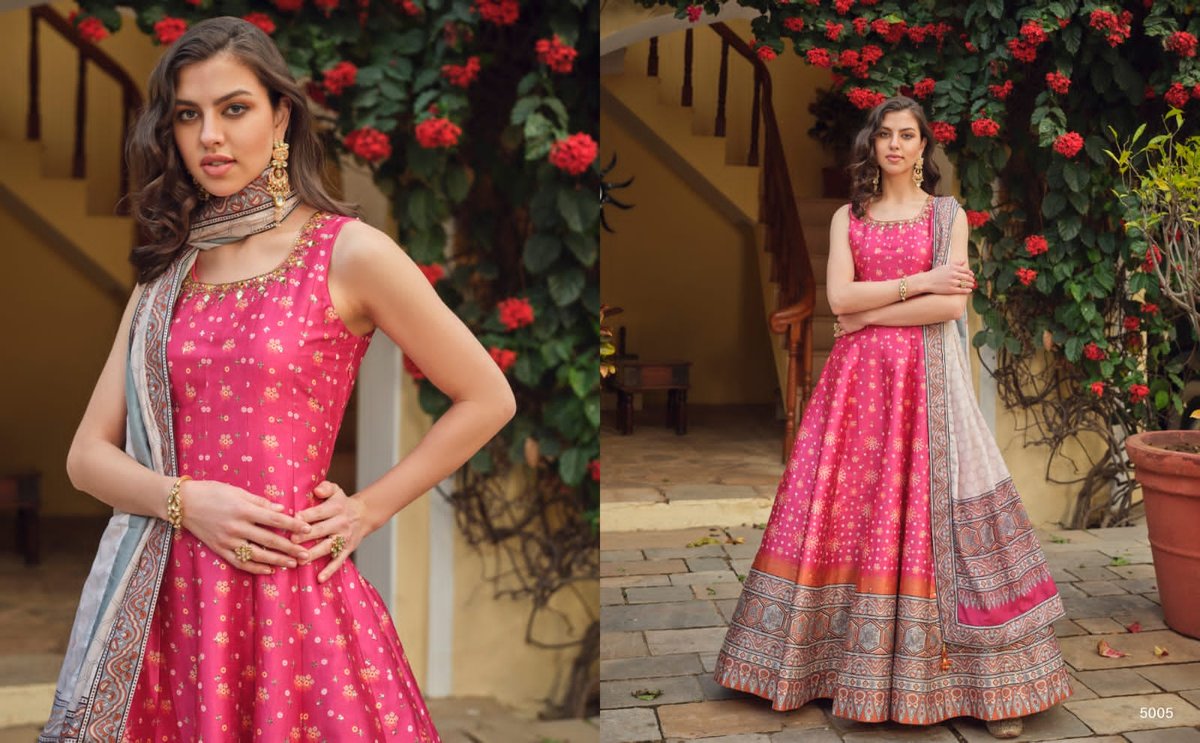 Virasat Gowns Rathrani 5001-5005 Series 5