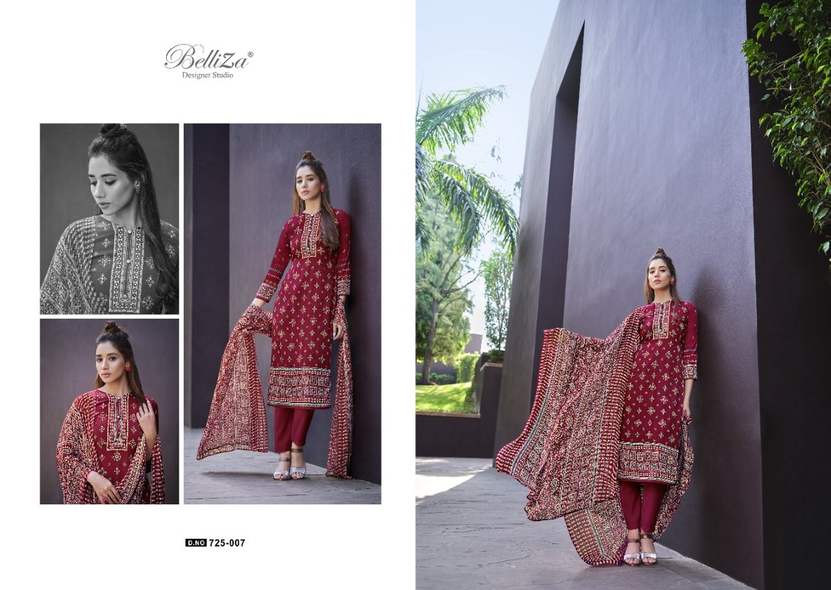 Belliza Designer Shadows 725-001 to 725-010 Series 7