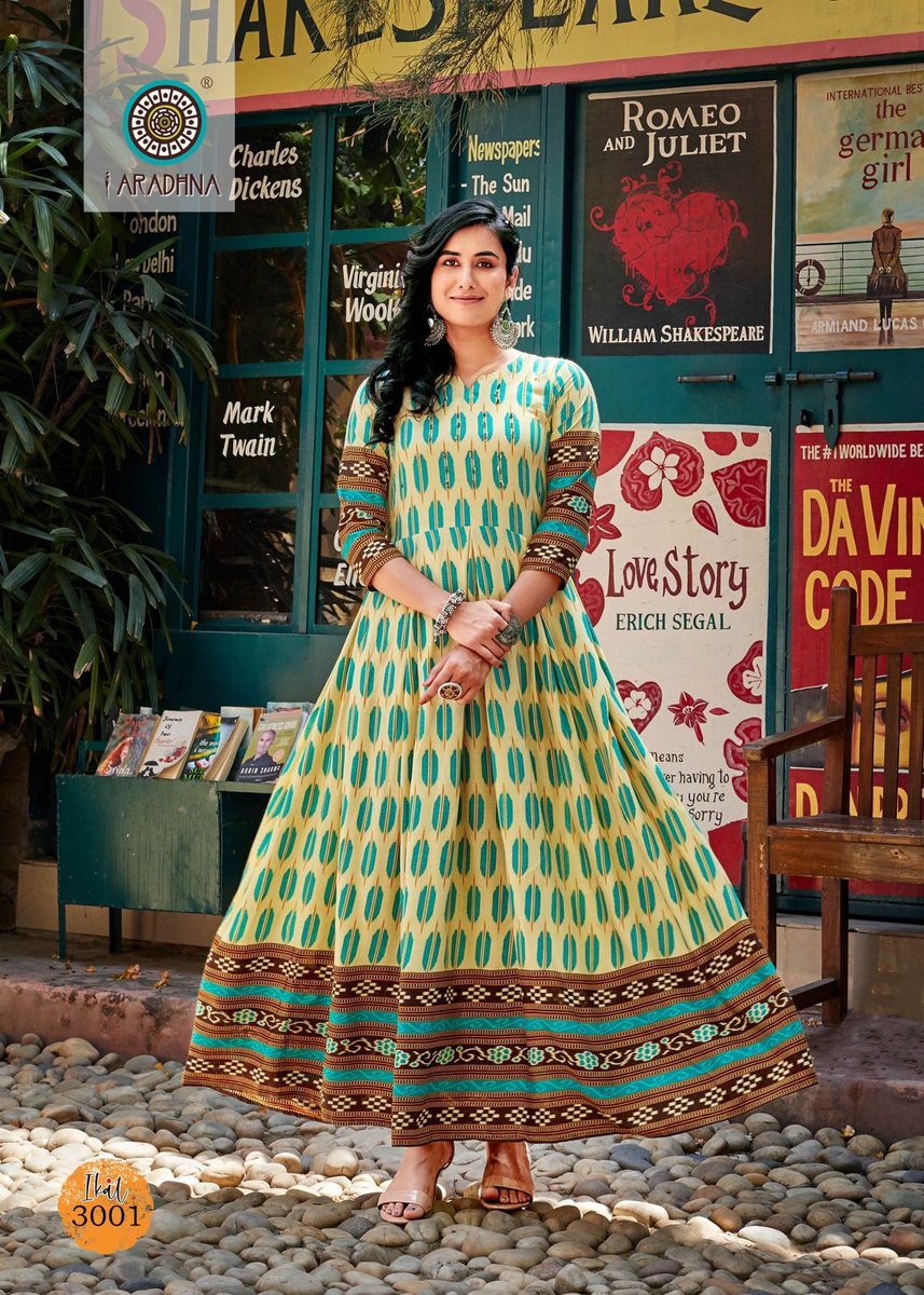 Aradhna Fashion Ikat Vol-3 3001-3012 Series 1