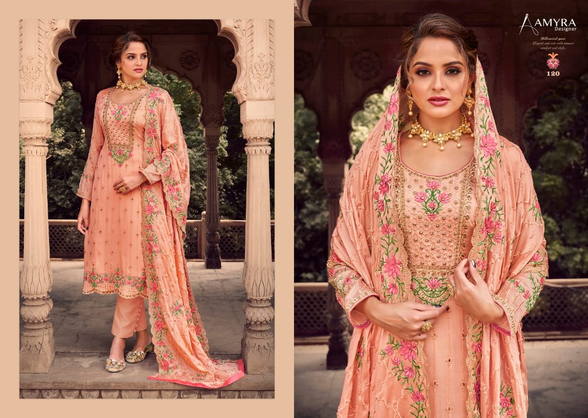 Amyra Designer Aaina Vol-4 117-121 Series 4