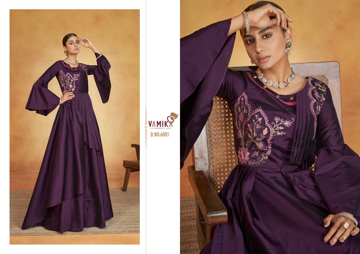 Vamika Fashion Pallavi Vol-1 6001-6008 Series 1