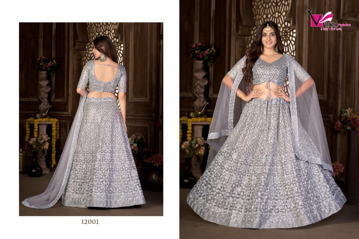 Varni Fabric Zeeya Deedaar 12001-12003 Series 1