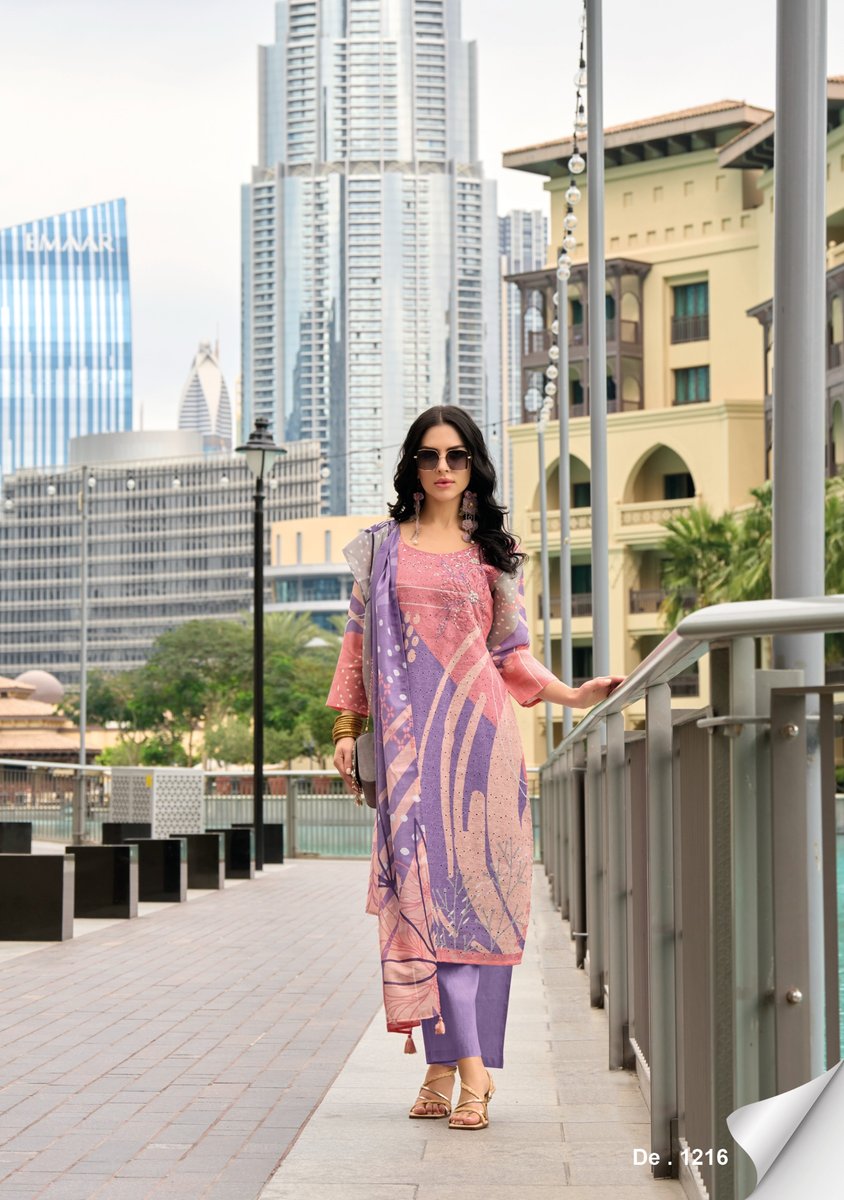 LADY LEELA SUMMER PASTELS 1211 TO 1216 6