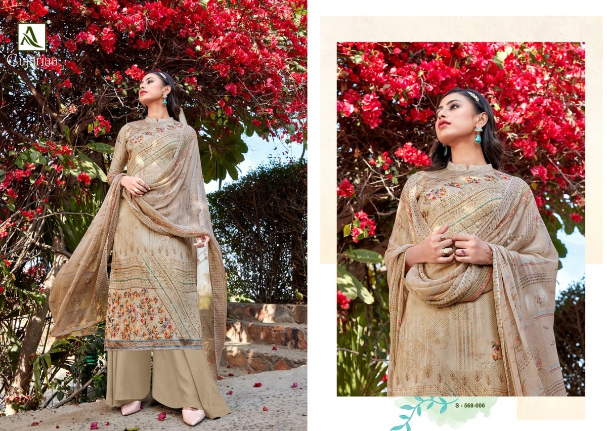 Alok Suit Gujariaa 568-001-568-010 Series 6