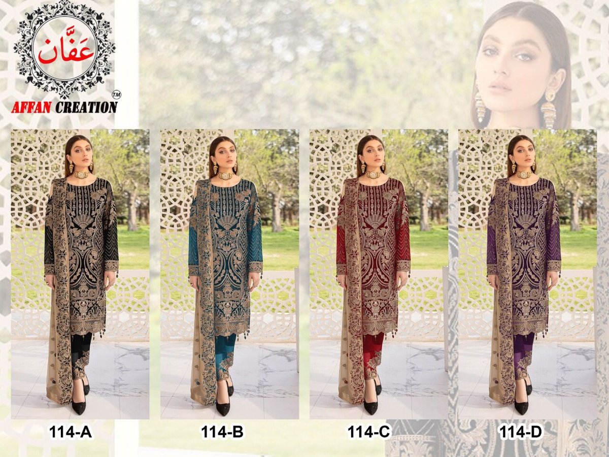 Affan Creation Premium Quality 114 Colors 6