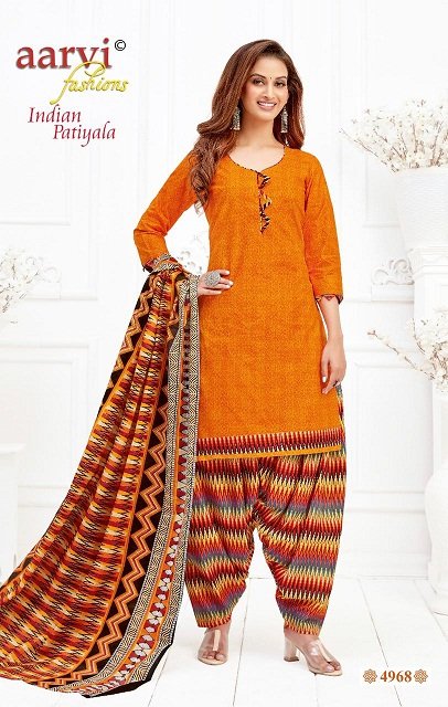 Aarvi Fashion Indian Patiyala Vol-1 4961-4972 Series 8