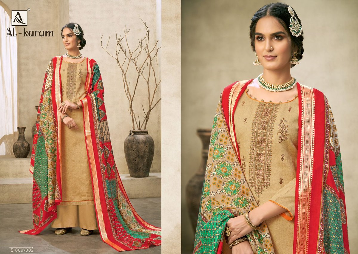 Alok Suits Al-Karam 809-001 to 809-010 Series 2