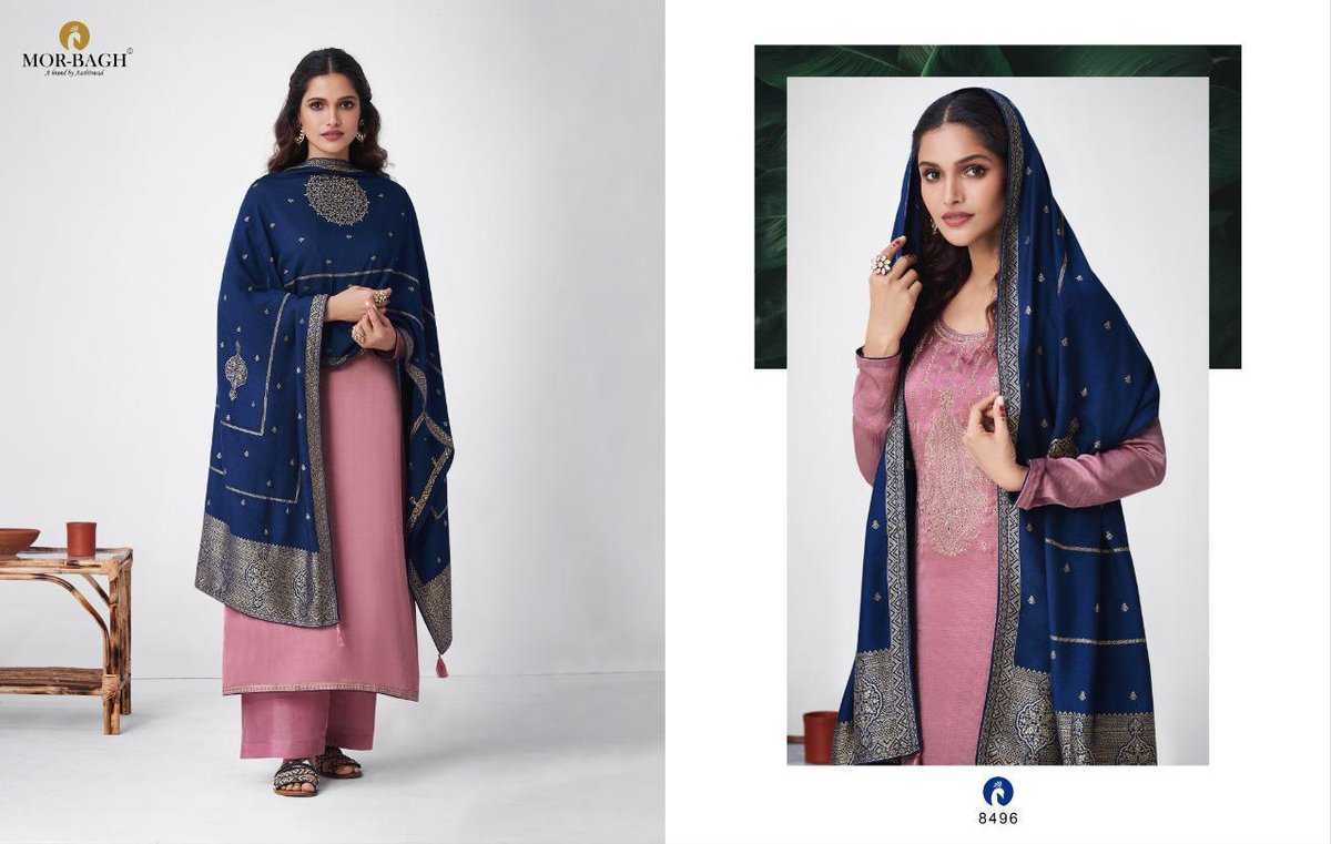Aashirwad Creation Mor Bagh Kashvi 8496-8501 Series 1