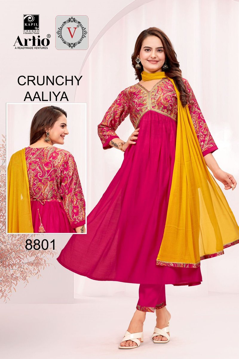 KAPIL TRENDZ VEDA CRUNCHY AALIA 8801 TO 8809 1
