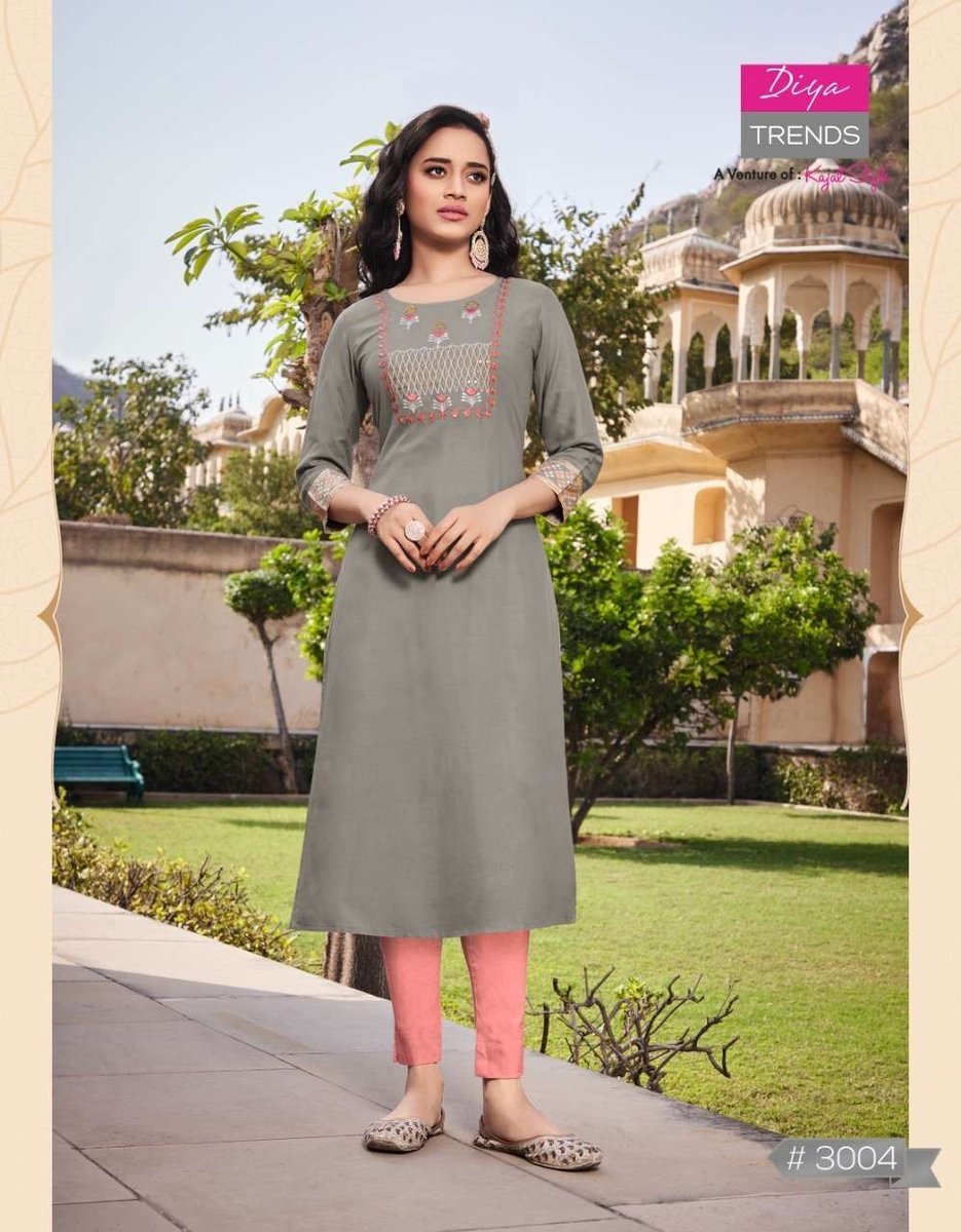 Diya Trends Casual Dairy Vol-3 3001-3012 Series 4