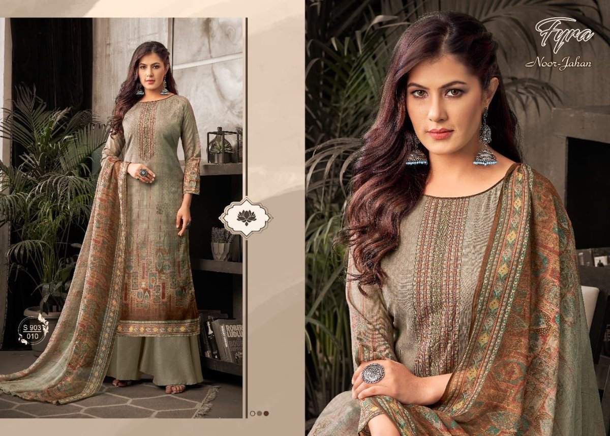 Alok Suits Fyra Noor Jahan Vol-2 903-001 to 903-010 Series 10