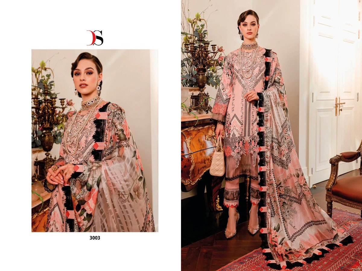 Deepsy Suit Firdous Solitaire Vol-3 3001-3007 Series 3