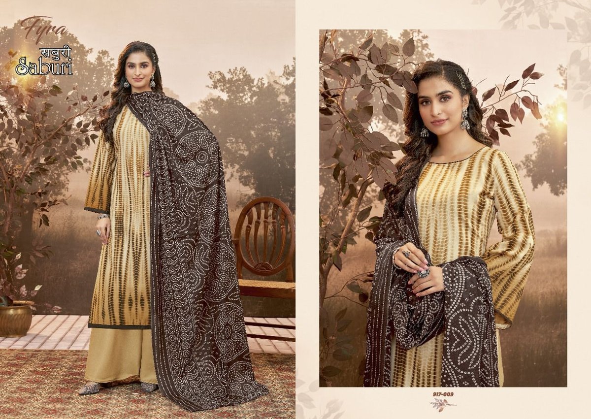 Alok Suit Fyra Saburi 917-001 to 917-010 Series 9