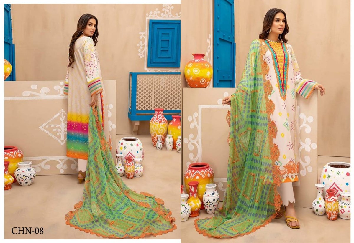Charizma Designer Signature Chunri CHN-01 To CHN-10 Series 8