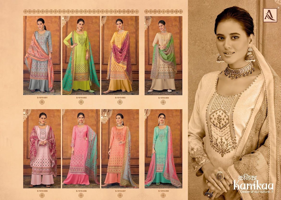 Alok Suit Kanikaa 1010-001 to 1010-008 Series 9