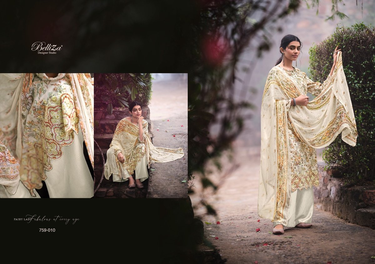 Belliza Designer Seerat 759-001 to 759-010 Series 10