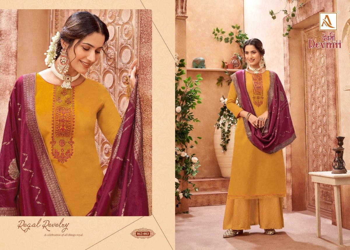 Alok Suits Devmii 862-001 to 862-008 Series 3