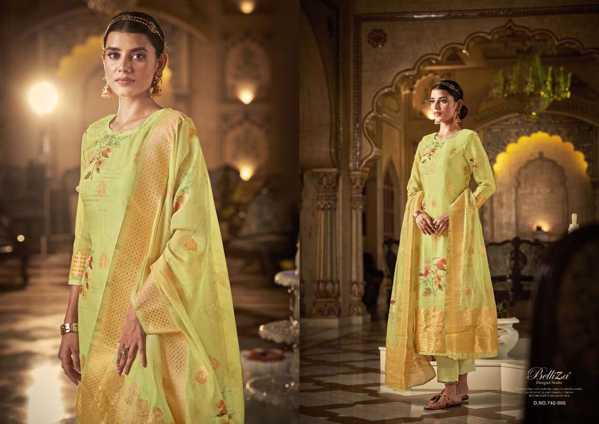 Belliza Designer Amrut 742-001 to 742-006 Series 5