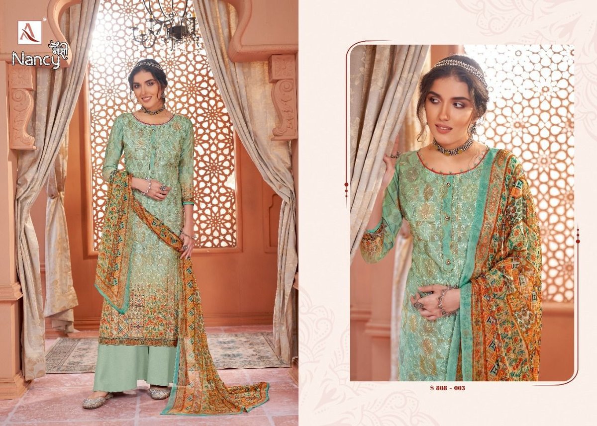 Alok Suit Nancy 808-001 to 808-008 Series 3