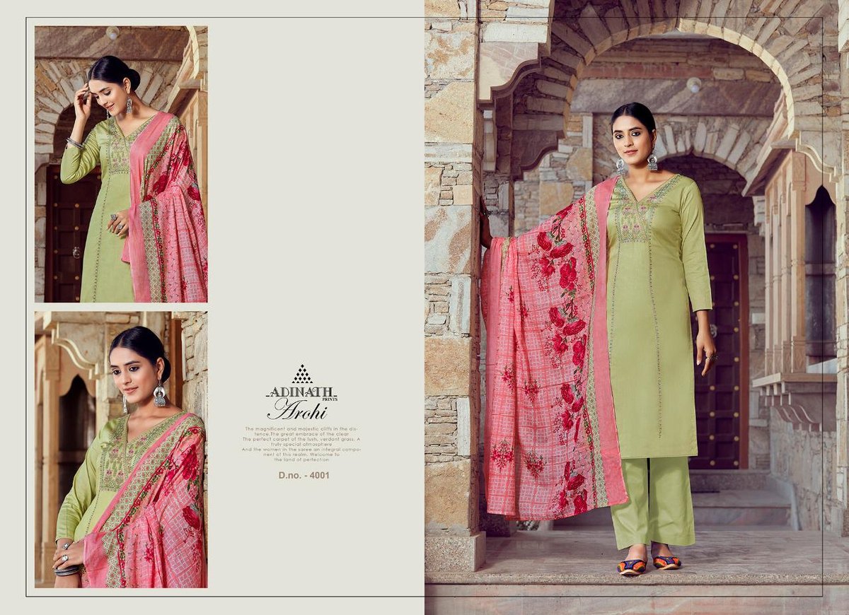 Adinath Prints Aarohi 4001-4007 Series 1